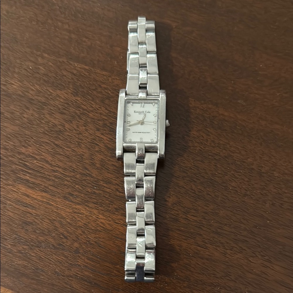Kenneth Cole Metallic Silver Watch